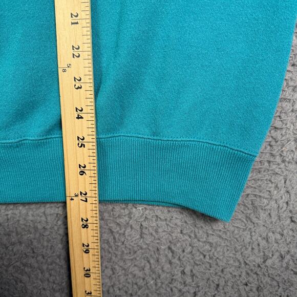 Vintage Florida Marlins 1997 Champions Sweatshirt Mens Large Teal Lee Sport - Picture 9 of 10